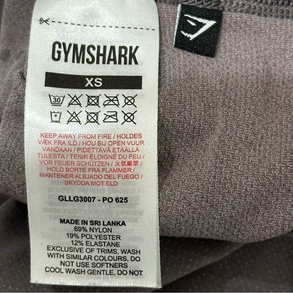 Gymshark Leggings Tight Pants Gray - Picture 4 of 4
